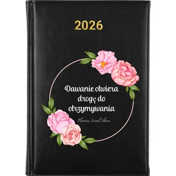 Kalendář Knižní kalendář 2026 A5 FunnyCase černý