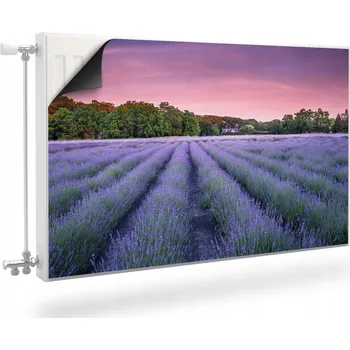 Obraz Magnetická podložka na radiátor, kryt 80 x 60 cm fialová
