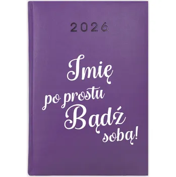 Kalendář Knihový kalendář 2026 A5 fialový