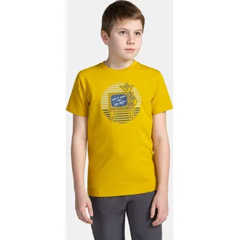 Chlapecké tričko Chlapecké triko KILPI SALO-JB TJ0303KI ZLATÁ 86