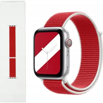 Řemínek na hodinky Řemínek Apple pro Apple 40mm, červený