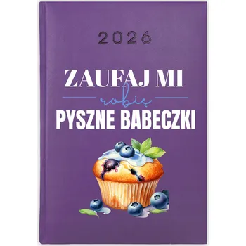 Kalendář Knihový kalendář 2026 A5 fialový