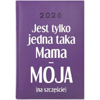 Kalendář Knihový kalendář 2026 A5 fialový