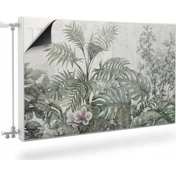 Obraz Magnetická krycí deska na radiátor 110 x 60 cm šedá