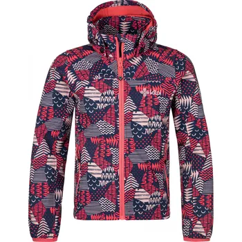 Dívčí bunda Dívčí softshellová bunda KILPI RAVIA-J PJ0033KI RŮŽOVÁ 98