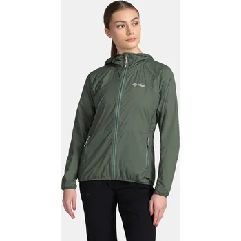 Dámská cargo bunda Dámská bunda KILPI ROSA-W TL0105KI TMAVĚ ZELENÁ 36