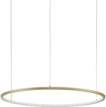 Nova Luce Tarquin LED kruhové závěsné svítidlo 800mm / Zlatá