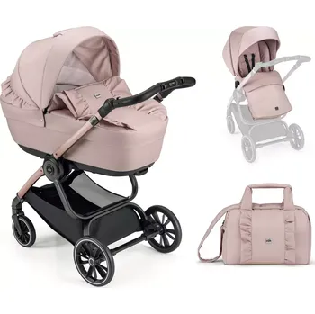 Kočárek Cam SET Podvozek Techno + Barevný komplet LOVING Col.V95s+Col.527