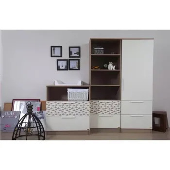 Dětské zboží Faktum Velká sada dětského pokoje Poppi jasan 2+1 zdarma