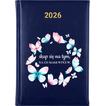 Kalendář Knižní kalendář 2026 A5 modrý