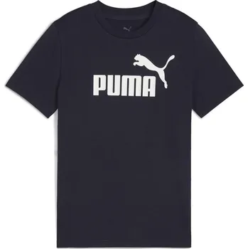 Chlapecké tričko Dětské tričko PUMA 684906-16 junior do školy bavlna tmavě modré 176