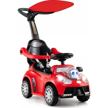 Dětské vozidlo Odrážedlo pro děti Auto 3 v 1 Odrážedlo s vodící tyčí Odrážedlo