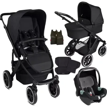 Kočárek Abc Design Salsa 5 Air + autosedačka Tulip + adaptér 2025 coal