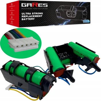 Akumulátor Gares pro Electrolux ERGO12 ZB3213 ERGO11 EER7ANIMAL 18V 2,5Ah
