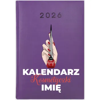 Kalendář Knihový kalendář 2026 A5 fialový