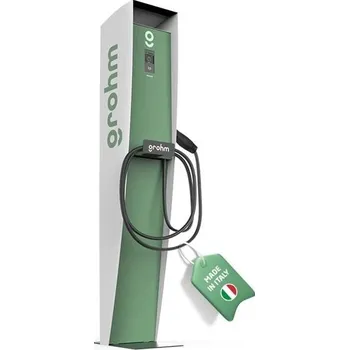 Šatní skříň Skříň podlahová kovová GROHM GZ02 pro wallbox Grohm