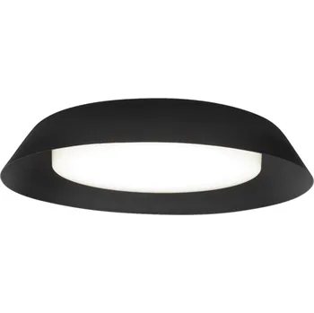 Wever and Ducré TOWNA přisazené svítidlo IP44 černá Ø371mm / Černá / 3000K