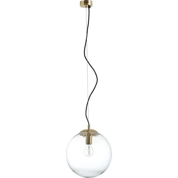 Exo Oxy čirá E27 závěsné svítidlo zlaté 200mm