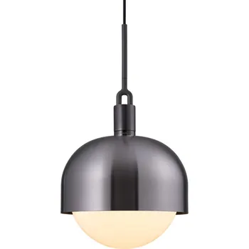 Buster & Punch Forked Globe Shade E27 závěsné svítidlo Antracitová / Opálová / ⌀340mm