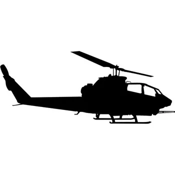 Samolepicí dekorace na vozidlo Samolepka na auto – bojový vrtulník