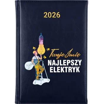 Kalendář Knižkový kalendář 2026 A5 FunnyCase modrý