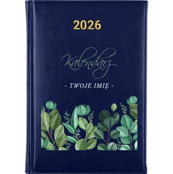 Kalendář Knižní kalendář 2026 A5 modrý