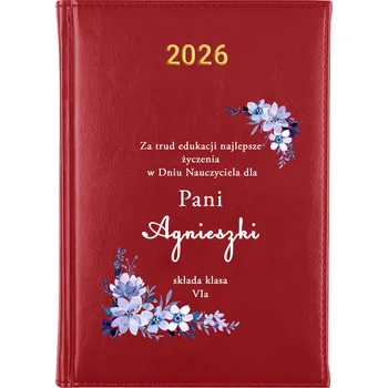 Kalendář Knižkový kalendář 2026 A5 FunnyCase modrý