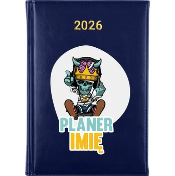 Kalendář Knižní kalendář 2026 A5 modrý