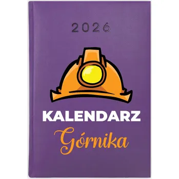 Kalendář Knižní kalendář 2026 A5 FunnyCase fialový