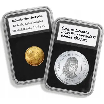 Obal pro sběratelský předmět Kapsle na mince LEUCHTTURM EVERSLAB pro grading, 32 mm