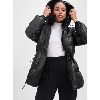 GAP Prošívaná bunda - Dámské GAP černá 2507626