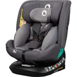 Lionelo - Autosedačka se základ. otočná BASTIAAN ONE i-Size 40-150 cm Grey Stone