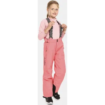 Chlapecké oblečení Dětské lyžařské kalhoty KILPI GABONE-J UJ0403KI RŮŽOVÁ 152
