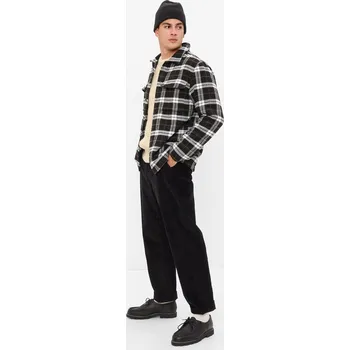 Pánská košile GAP Kostkovaná košile - Pánské GAP černá | šedá 2143555