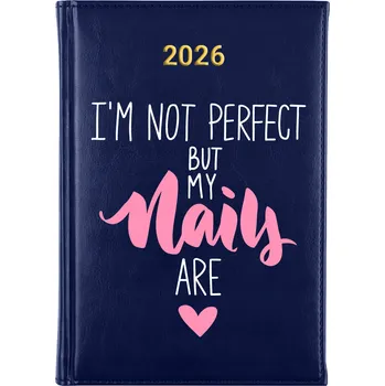 Kalendář Knižní kalendář 2026 A5 modrý