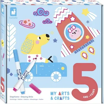 kreativní sada Janod Kreativní sada My arts and crafts Příprava na psaní