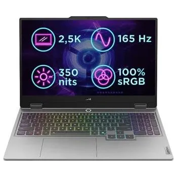 Notebook Lenovo LOQ/15IRX10/i7-14700HX/15,6"/QHD/32GB/1TB/RTX 5060/bez OS/Gray - 83JE0096CK