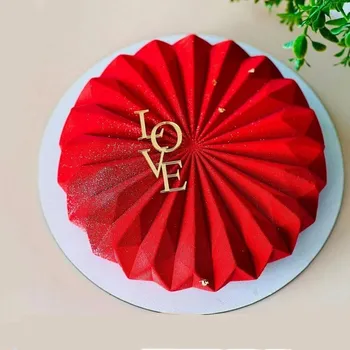 Party dekorace Zlatý zápich srdce na dort 10 ks | dekorace, zápichy - C