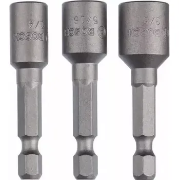 Bit Sada nástrčných klíčů 3ks, Bosch 1/4"; 3/8"; 5/16" x 50 mm