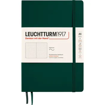 Zápisník Zápisník Leuchtturm1917 Softcover, A5 - Forest Green