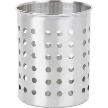 Odkapávač na nádobí Odkapávač na příbory 9 x 9 Cm, ocelový, stříbrný