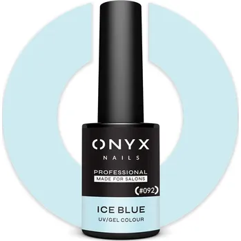 Přípravek na nehty 092 Hybridní lak Ice Blue 7ml