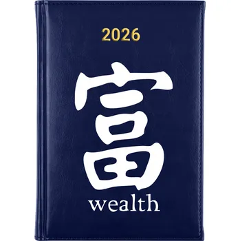 Kalendář Knižní kalendář 2026 A5 modrý