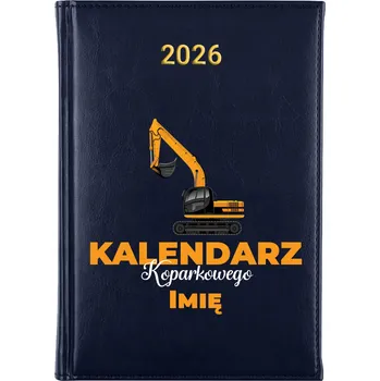 Kalendář Knižkový kalendář 2026 A5 FunnyCase modrý