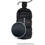 Aro - Artländer Aro péřový rostoucí fusak Maxiflex, délka až 114cm černé puntíky