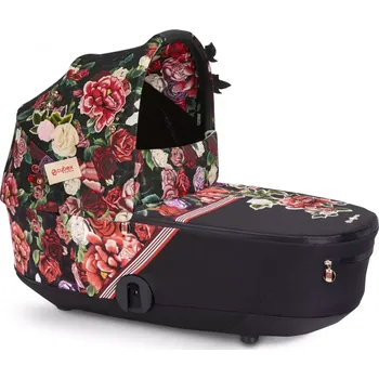 Kočárek CYBEX Mios Lux Carry Cot Spring Blossom 2024 Dark