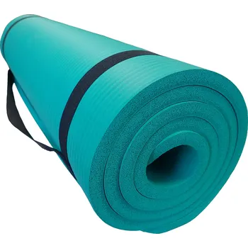 podložka na cvičení KUBIsport D87K NBR Yoga Mat 1830 x 600 x 12 mm, zelená
