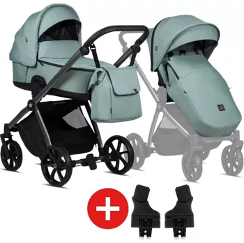 Kočárek Tutis MIO3+ adaptéry ZDARMA 2025 Turquoise 243