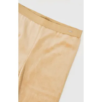 Mayoral sametové legíny 712 béžové, vínové barva: krémová, Rozměr: 110