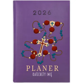 Kalendář Knihový kalendář 2026 A5 fialový